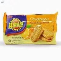 Hatari Cream Biscuits 190gr Orange
