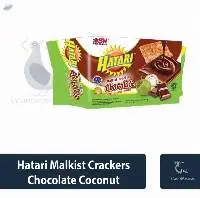 Hatari Malkist Crackers 120gr Chocolate Coconut