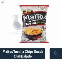 Maitos Tortilla Chips Snack 140gr Chili Balado