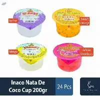 Inaco Nata De Coco Cup 200gr Lychee