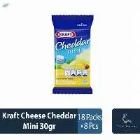 Kraft Cheese Cheddar Mini 30gr