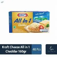 Kraft Cheese All In 1 Cheddar 160gr