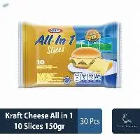 Kraft Cheese All in 1 10 Slices 150gr