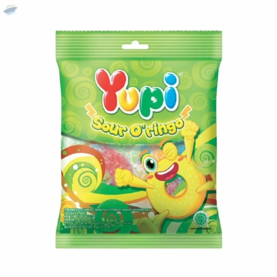 Yupi Gummy Candies 45gr Sour O'ringo