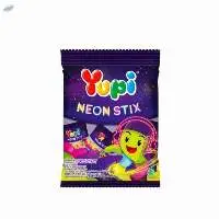 Yupi Gummy Candies 110gr Neon Stix