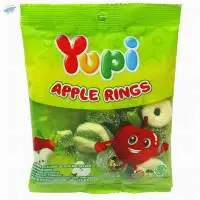 Yupi Gummy Candies 108gr Apple Rings