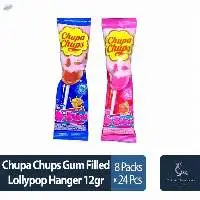 Chupa Chups Gum Filled Lollypop Hanger 12gr