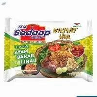 Sedaap Instant Noodle Lime Grilled Chicken