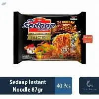 Sedaap Instant Noodle 87gr Korean Spicy