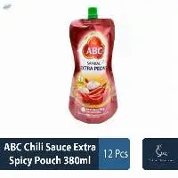 ABC Chili Sauce Extra Spicy Pouch 380ml