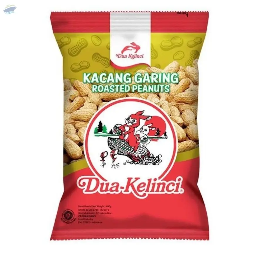 Roasted Peanuts Snacks Dua Kelinci 370gr