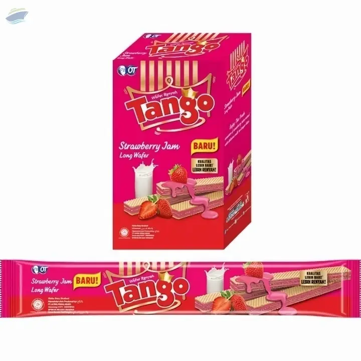 Wafer Long Crispy Tango 5gr Strawberry