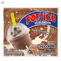 Pop Ice Milk Shake Drink 25 gr Chocolate