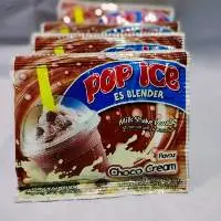 Pop Ice Milk Shake Drink 25 gr Choco Cream