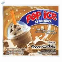 Pop Ice Milk Shake Drink 25 gr Choco Cookies