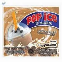 Pop Ice Milk Shake Drink 25 gr Cappuccino