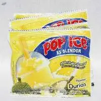 Pop Ice Milk Shake Drink 25 gr Durian