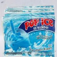 Pop Ice Milk Shake Drink 25 gr Bubble Gum
