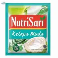 Nutrisari Fruit Powder Drink 11gr Young Coconut