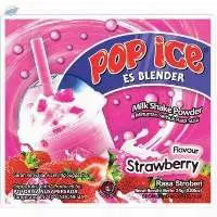 Milkshake Pop Ice 25 gr Strawberry