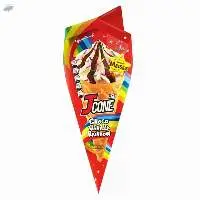 Glico Jcone Ice Cream  40ml Choco Vanilla Rinbow