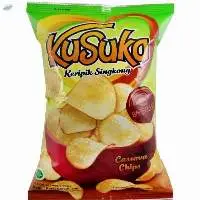 Kusuka Cassava Chips 400gr BBQ