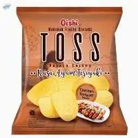 Oishi Toss Potato Crips 75gr Chicken Teriyaki