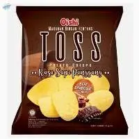 Oishi Toss Potato Crips 75gr Beef BBQ