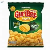 Guribee Layers Snack 65gr Seaweed