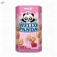 Meiji Hello Panda Biscuits 42gr Strawberry