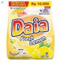 Daia Detergent Powder 470gr Lemon