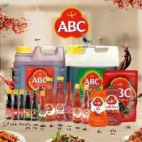 ABC Soy Sauce Tomato Sauce Chilli Sauce
