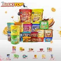 Biskitop Biscuits Bucket Jar