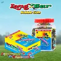 Long Bar Bubble Gum Candy