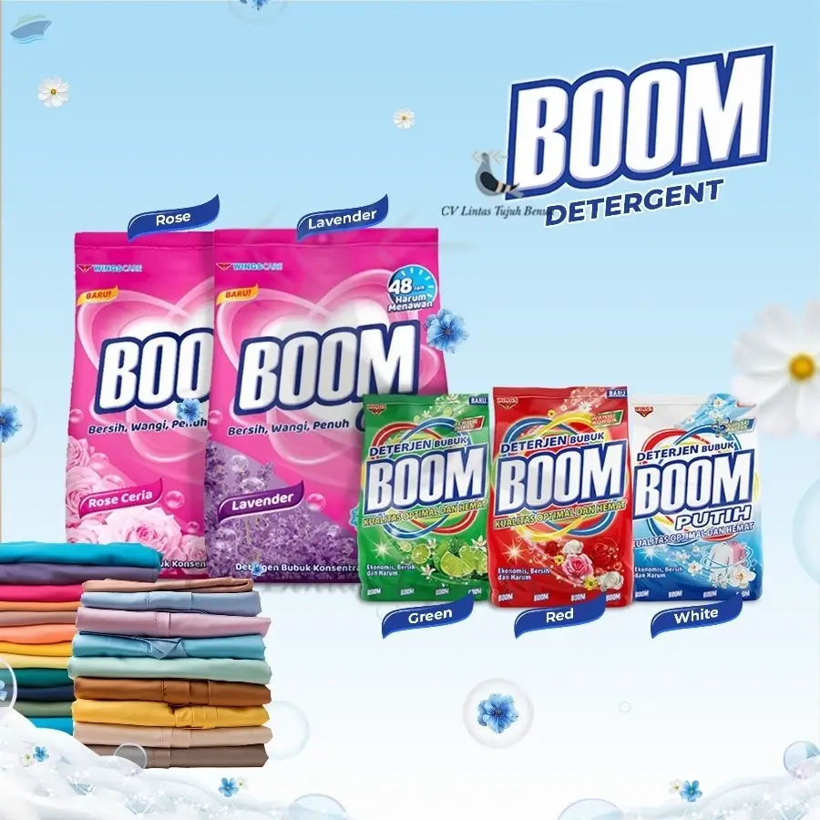 BOOM Detergent Powder Bag
