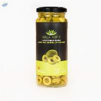 Hojiblanca Green Olives Sliced