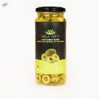 Hojiblanca Green Olives Sliced