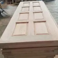Meranti Solid Wooden Panel Door