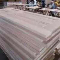 Meranti Solid Wooden Panels Door