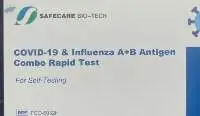 Safecare Covid 19 Antigen,A+B Flue Combo Tests