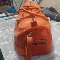 Leather Duffel Bag Leather Travel Bag