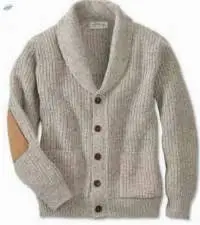 Men's Lambs Wool Cardigan
