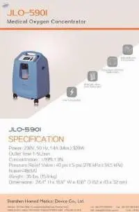 Medical Grade Oxygen Concentrator