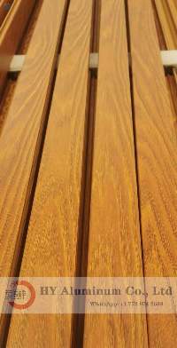 Aluminum Heat Transfer Wood Grain Effect