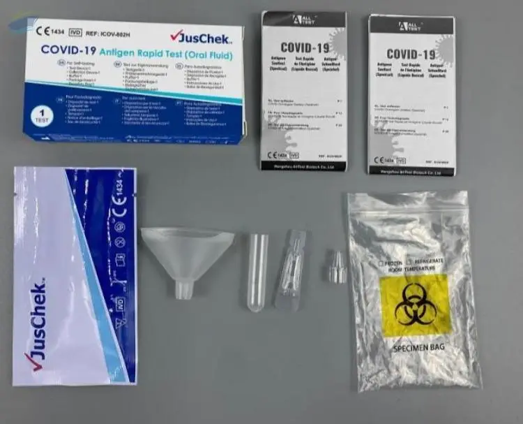 Antigen Saliva Selftest Alltest, Stock Spain