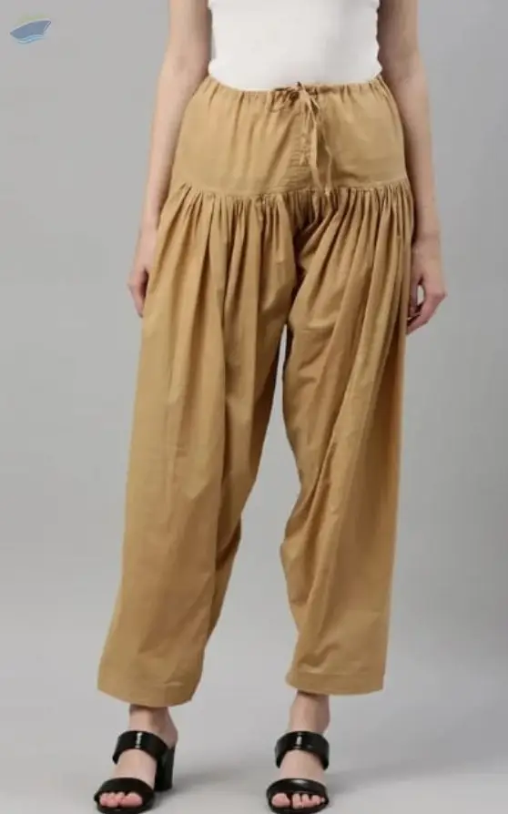 100% Premium Cotton Free Size Patiala Salwar