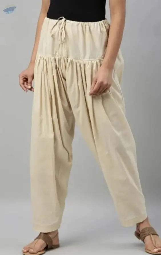 100% Premium Cotton Free Size Patiala Salwar