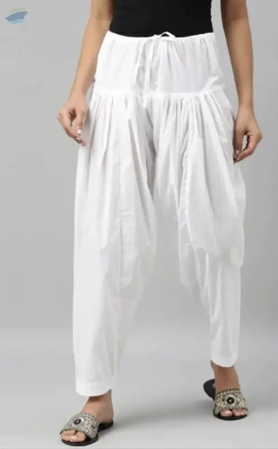 100% Premium Cotton Free Size Patiala Salwar