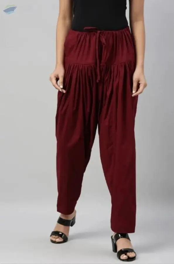 100% Premium Cotton Free Size Patiala Salwar