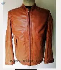 AR -001 Mens Leather Jacket
